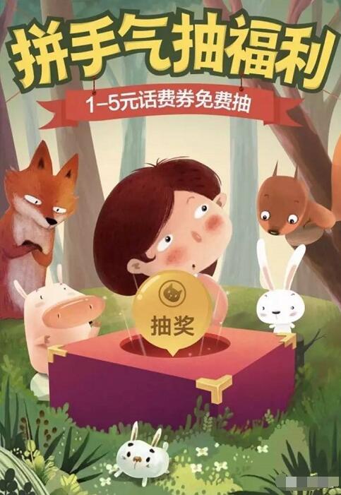 手机QQ拼手气抽福利送1 5元QQ话费券 免费话费 优惠福利  第3张