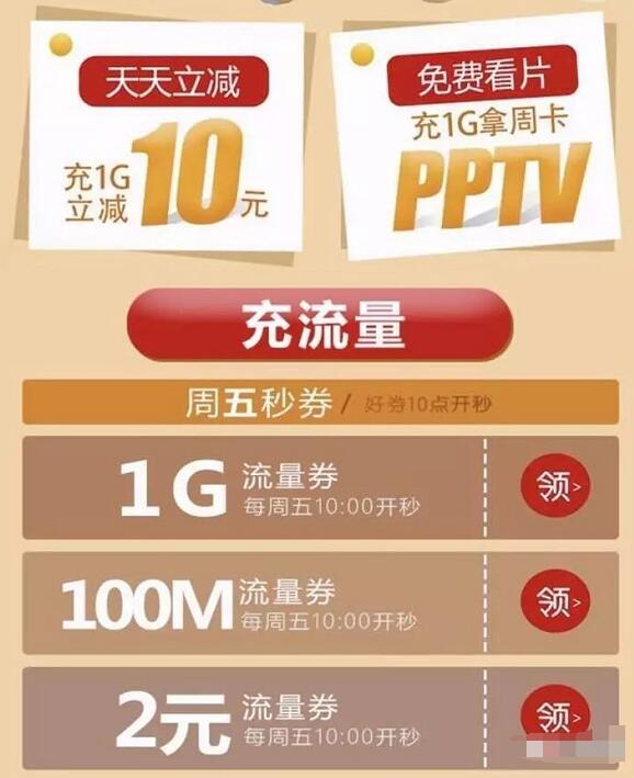 苏宁每周五送100M\1G三网流量券\2元流量券 免费会员VIP 免费流量 免费话费 优惠福利  第3张