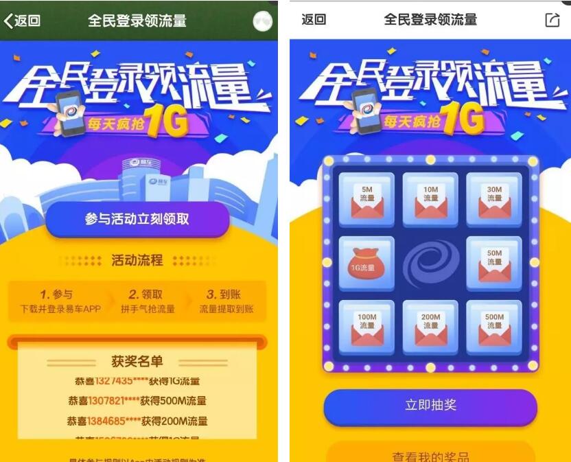 易车App全民登陆领流量送最高1G手机流量 免费流量 活动线报 第3张 易车App全民登陆领流量送最高1G手机流量 免费流量 活动线报 第3张