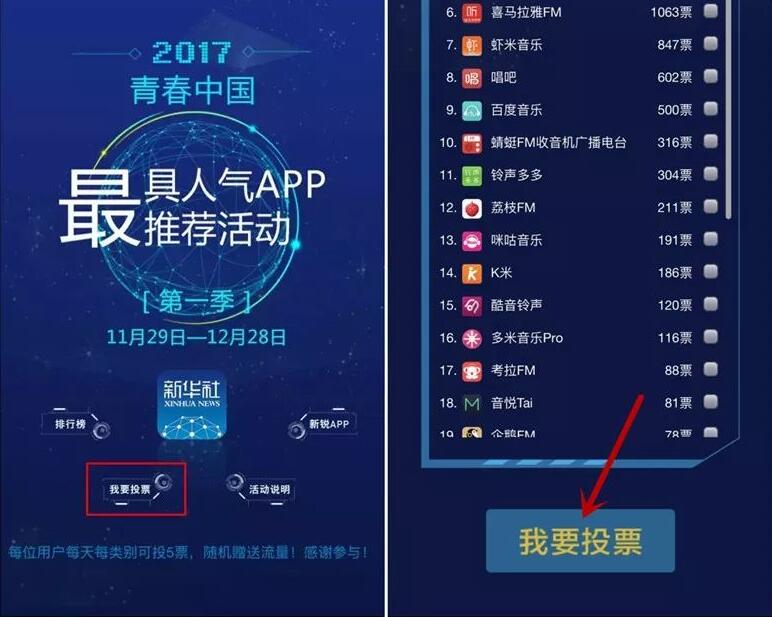 新华社最具人气APP投票活动抽奖送5 100M全国流量 免费流量 活动线报 第3张 新华社最具人气APP投票活动抽奖送5 100M全国流量 免费流量 活动线报 第3张