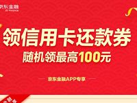 京东金融领取1 100元信用卡还款券，每天可领 京东 活动线报  第1张