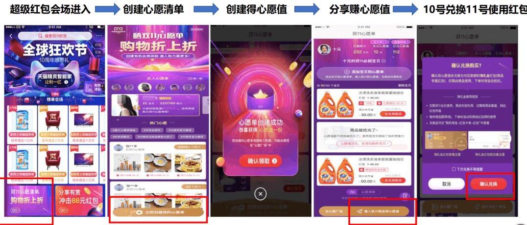 淘宝天猫双11狂欢每天领最高1111元超级红包(附攻略) 天猫淘宝 活动线报 第4张 淘宝天猫双11狂欢每天领最高1111元超级红包(附攻略) 天猫淘宝 活动线报 第4张