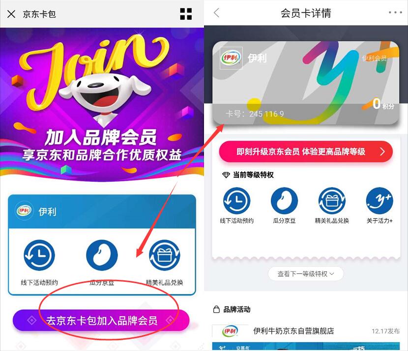 京东伊利自营旗舰店集结好友组队领取100京豆 京东 活动线报  第3张