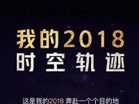 高德地图我的2018时空轨迹抽奖送高德打车券 出行优惠券 优惠福利  第1张