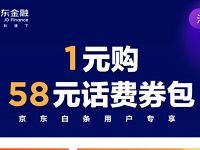 分享激活京东白条可享1元购58元话费券包权益 京东 免费话费 活动线报  第1张