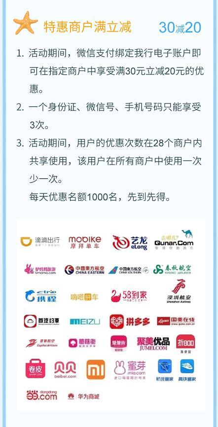 D+Bank东莞农商银行微信支付话费立减20活动集合 免费话费 优惠卡券 活动线报 第4张 D+Bank东莞农商银行微信支付话费立减20活动集合 免费话费 优惠卡券 活动线报 第4张