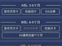 详细阅读:电信查网龄送好礼送爱奇艺会员周月卡年卡 电信查网龄送好礼送爱奇艺会员周月卡年卡