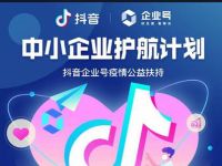 抖音免费企业认证申请方法，中小企业护航计划 实用教程 资讯教程  第1张