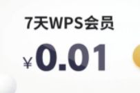 淘宝WPS旗舰店,0.01元购买7天WPS会员 免费WPS会员 WPS会员 免费会员VIP 优惠福利 第1张 淘宝WPS旗舰店,0.01元购买7天WPS会员 免费WPS会员 WPS会员 免费会员VIP 优惠福利 第1张