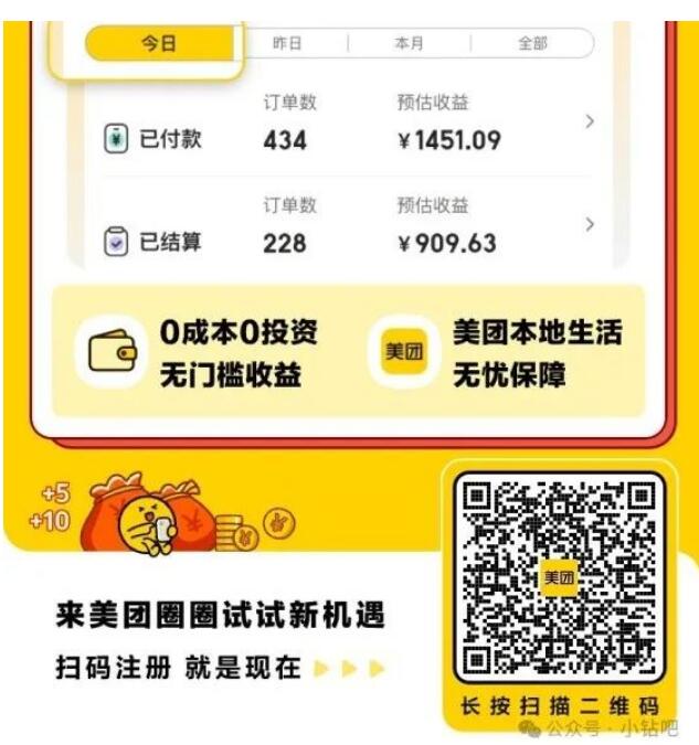 美团圈圈如何推广赚佣金?玩转美团圈圈教程 美团圈圈活动 美团圈圈 资讯教程 第2张 美团圈圈如何推广赚佣金?玩转美团圈圈教程 美团圈圈活动 美团圈圈 资讯教程 第2张