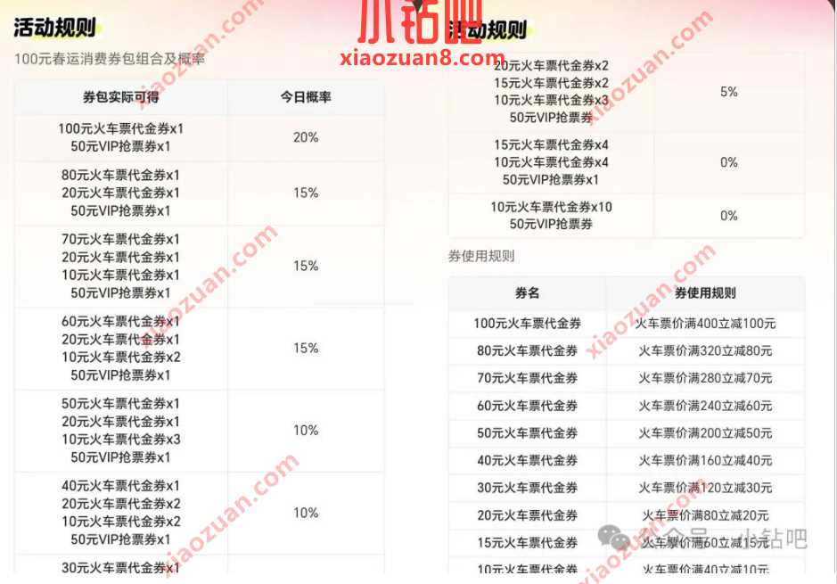火车票券10 100元,智行火车票春运大促消费券 智行火车票 火车票优惠券 火车票 活动线报 第3张 火车票券10 100元,智行火车票春运大促消费券 智行火车票 火车票优惠券 火车票 活动线报 第3张