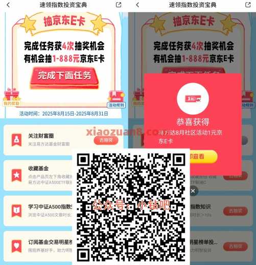 交行指数宝典，抽京东e卡888元卖掉（8月） 京东e卡 交通银行 活动线报  第1张
